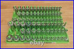 GearWrench 3/8 Metric & SAE Shallow Mid Deep 6 pt Sockets with Hansen Trays