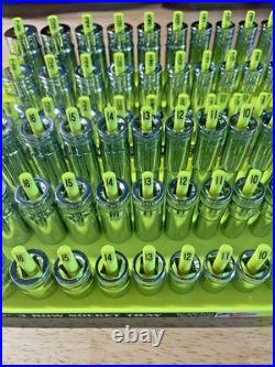 GearWrench 3/8 Metric & SAE Shallow Mid Deep 6 pt Sockets with Hansen Trays