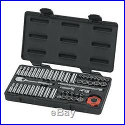 GearWrench 51 Piece SAE/Metric 12 Point Socket Set 1/4 Drive 80301