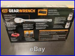 GearWrench 80300P 1/4-Inch Drive SAE/Metric 6 Point Standard & Deep Socket Set