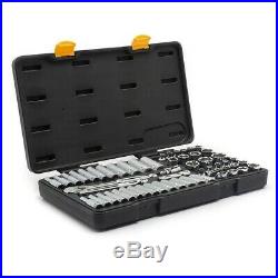 GearWrench 80550P 57 Piece 3/8 Drive 6pt SAE/Metric Socket Set with 120XP Ratchet