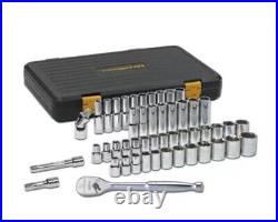 GearWrench 80700P 49 Pc. 1/2 Drive 6-Pt Standard/Deep SAE/Metric Mechanics Set