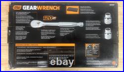 GearWrench 80700P 49 Pc. 1/2 Drive 6-Pt Standard and Deep Socket Set New