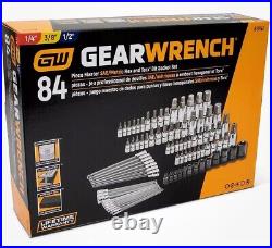 GearWrench 80742 Master SAE / Metric Hex and Torx Tamper Proof Bit Socket Set