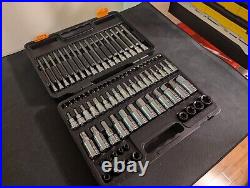 GearWrench 80742 Master SAE / Metric Hex and Torx Tamper Proof Bit Socket Set