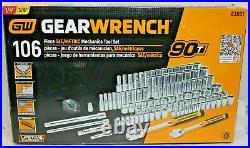 GearWrench 83001 90T 106-Piece Mechanics Tool Set