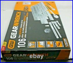 GearWrench 83001 90T 106-Piece Mechanics Tool Set