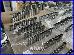 GearWrench Mechanics Tool Set Silver used missing 7 pieces (F0)