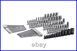 GearWrench Mixed Drive Size SAE/Metric Hex Bit Socket Set 84 Pieces