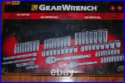 Gear Wrench 68-pc Inch/metric 6 & 12 Point Socket Set 83000