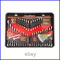 Gearwrench 32 pc Ratcheting Wrenches Set Standard SAE MM Metric Stubby Tools