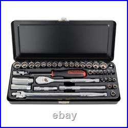 Gearwrench 38PC 6&12 Point 1/4INCH & 3/8Inch METRIC/SAE DRIVE SOCKET SET 83067
