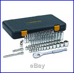 Gearwrench 3/8 in Drive Mechanic Tool Set 56 Piece Sockets Metric SAE Extension