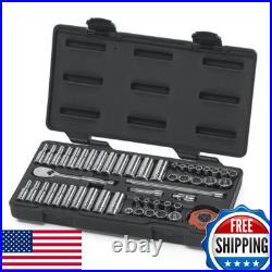 Gearwrench 51 Pc. 1/4 Drive 12 Pt. Mechanics Tool Set Standard Deep Sae/Metric