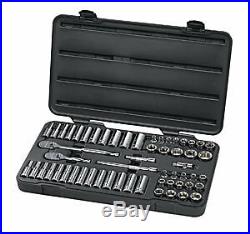 Gearwrench 57pc 3/8dr. Socket Wrench, Ratchet Set, SAE & Metric, 84 Tooth #80550