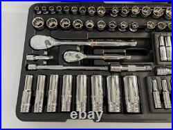 Gearwrench 68pc 1/4 & 3/8dr Socket Wrench Ratchet Set, SAE & Metric 84T #83000