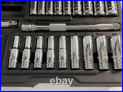 Gearwrench 68pc 1/4 & 3/8dr Socket Wrench Ratchet Set, SAE & Metric 84T #83000