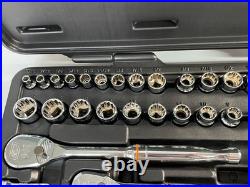Gearwrench 68pc 1/4 & 3/8dr Socket Wrench Ratchet Set, SAE & Metric 84T #83000