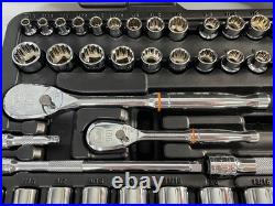 Gearwrench 68pc 1/4 & 3/8dr Socket Wrench Ratchet Set, SAE & Metric 84T #83000