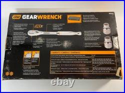 Gearwrench 68pc 1/4 & 3/8dr Socket Wrench Ratchet Set, SAE & Metric 84T #83000