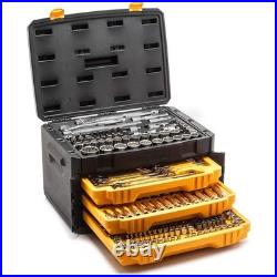Gearwrench 80972 Mechanics Tool Set, 12 Point SAE/Metric, 243 Piece
