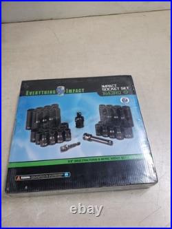 Grey Pneumatic 1643RD 43-Piece 3/8 in Drive 12-Point Standard/Deep SAE/Metric Grey Pneumatic 1643RD 43-Piece 3/8 in Drive 12-Point Standard/Deep SAE/Metric