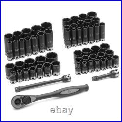 Grey Pneumatic 81659CRD 3/8 Drive SAE and Metric Duo-Socket Set 59 Piece Grey Pneumatic 81659CRD 3/8 Drive SAE and Metric Duo-Socket Set 59 Piece