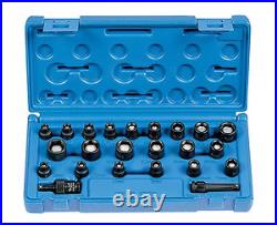 Grey Pneumatic 9723G 1/4 Drive 23 Piece Standard Length Sae/Metric Magnetic Set