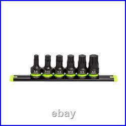 GripEdge Master RPT Hex Bit Allen Socket 38pc + Metric & SAE Hex Driver Set