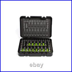 GripEdge Master RPT Hex Bit Allen Socket 38pc + Metric & SAE Hex Driver Set