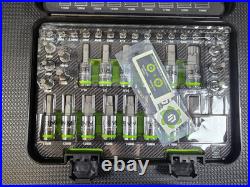 Grip Edge MH38S 38 Pc Master RPT Hex Bit Allen Socket Set Metric & SAE GRIPEDGE