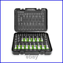 Gripedge 38 Pc Master RPT Hex Bit Allen Socket Set Metric & SAE MH38S Sealed New