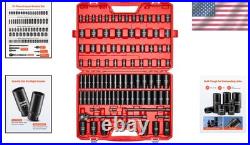 Heavy-Duty 91-Piece Impact Socket Set, SAE & Metric