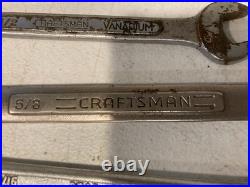 Huge 70+ Pc Mixed Wrench Set Pittsburgh, Craftsman SAE & Metric Open/Combo