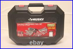 Husky 194-Piece SAE/Metric Mechanics Tool Set with Case C1
