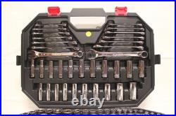 Husky 194-Piece SAE/Metric Mechanics Tool Set with Case C1