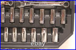 Husky 194-Piece SAE/Metric Mechanics Tool Set with Case C1
