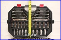 Husky 194-Piece SAE/Metric Mechanics Tool Set with Case C1
