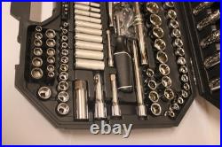 Husky 194-Piece SAE/Metric Mechanics Tool Set with Case C1