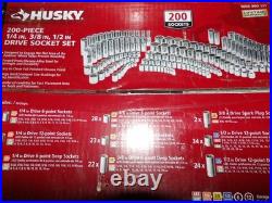 Husky 200 Piece Socket Set