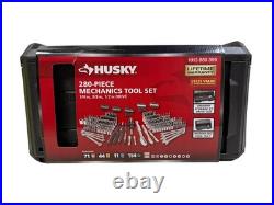 Husky 280 Piece Mechanics Tool Set with Hard Case (SAE, Metric Socket)