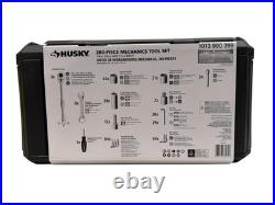 Husky 280 Piece Mechanics Tool Set with Hard Case (SAE, Metric Socket)