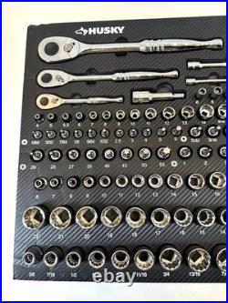 Husky 290 Piece Mechanics Tool Set With EVA Mats Metric & SAE Model H290MTSEVA