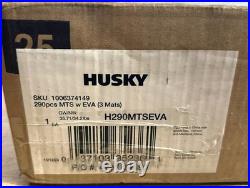 Husky 290 Piece Mechanics Tool Set With EVA Mats Metric & SAE Model H290MTSEVA