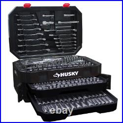 Husky Mechanic Tool Set Combination Wrench Hex Key (290-Piece)