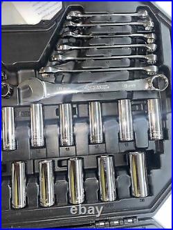 Husky Mechanics Tool Set 194 Piece 72 Tooth Ratchets Socket Wrench Tools w Case