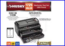 Husky Mechanics Tool Set (280-Piece) # H280MTS NEW