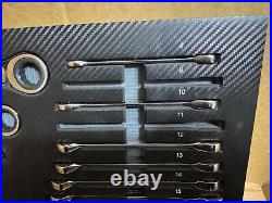 Husky SAE and Metric Ratcheting Wrench Set in EVA Tray (28-Pieces) Missing 2