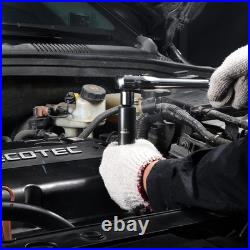 Impact Socket Set 59 Piece CrMo Alloy Steel SAE Metric Auto Repair
