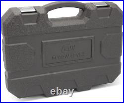 Impact Socket Set Chrome Molybdenum 44-Piece SAE Metric Deep Standard